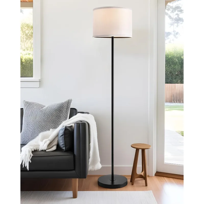 Imagem -02 - Oneach Farmhouse Industrial Floor Lamp Standing Floor Lamp para Sala de Estar Lâmpadas Rústicas 61