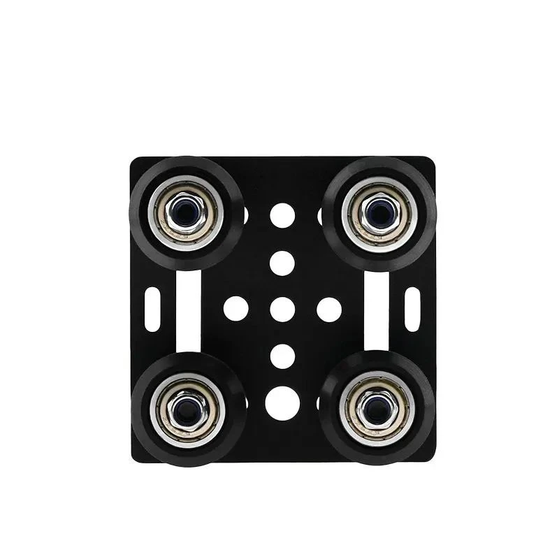1set 3D Printer Parts Opensource V Gantry Plat Set Special Slide Plate Pulley For 2020 /2040 V-slot Aluminum Profiles Wheels