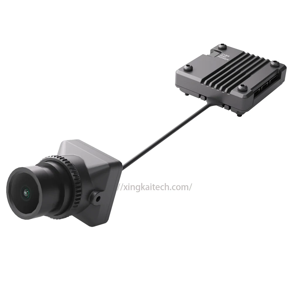 CADDX Infra V2 Camera No-Light Night Camera Analog VTX Kit 0 Lux Super WDR 1500TVL 131° FOV Black and White Sensor for FPV Drone