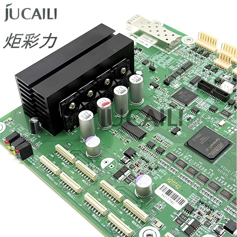 JCL New BYHX i3200 4 Heads Carriage Board for I3200 Printhead Head Board ROHEI304-P000-1100 H040 Unify i3200 V2.0