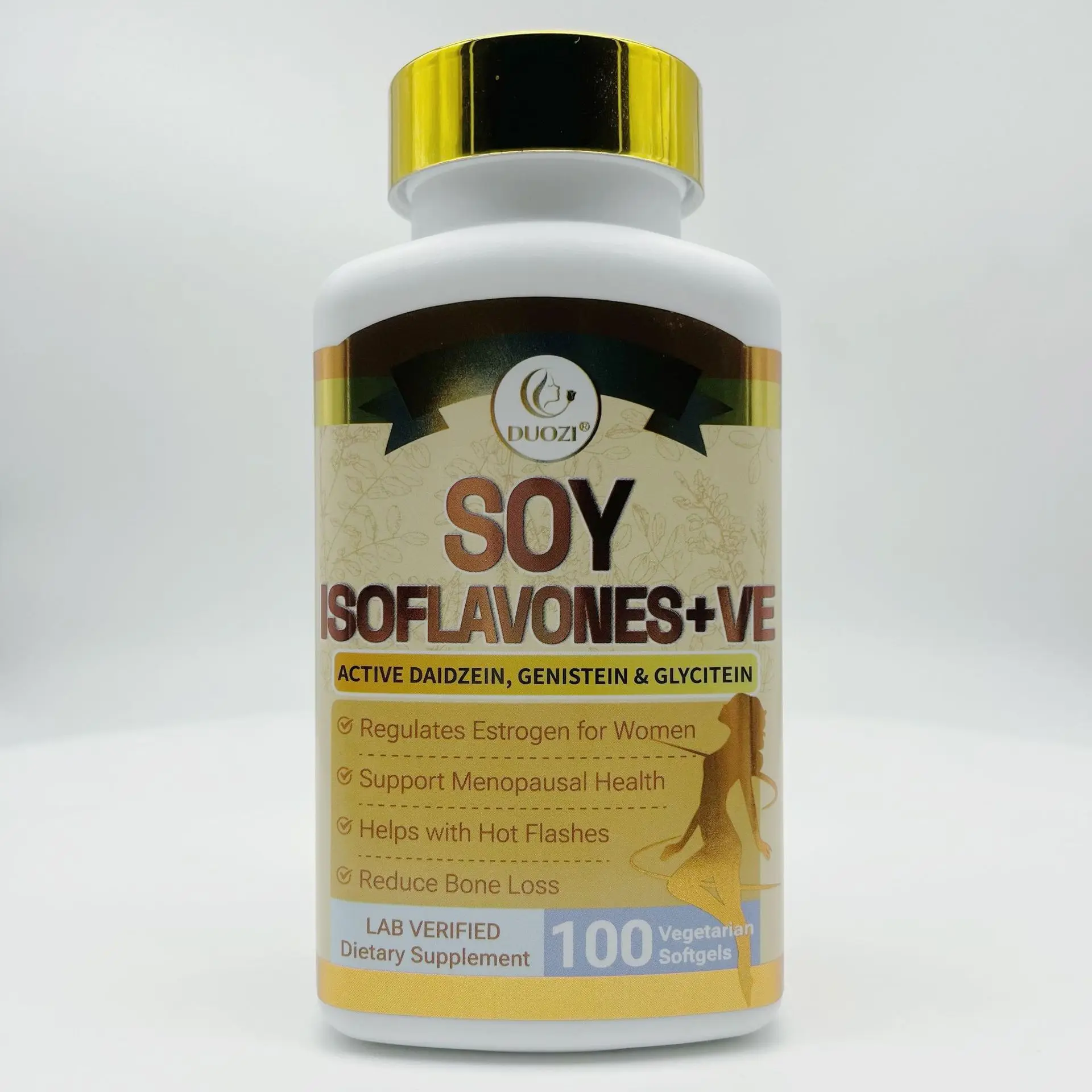 

Soy isoflavones+VE soft capsules supplement dietary fiber to regulate female estrogen and prevent osteoporosis