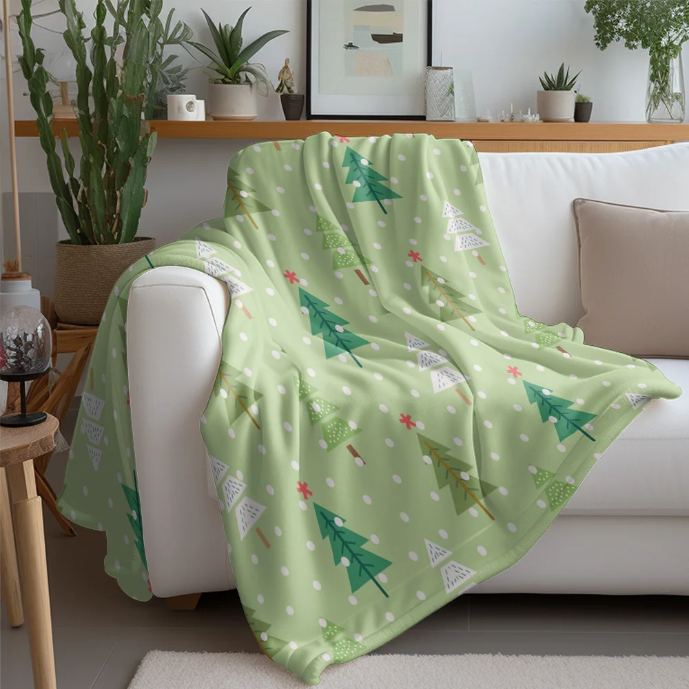 TU Cozy Throw Blanket Soft Flannel Warm Plush Lightweight Blanket for Couch Bed Living Room Home Decor Gift