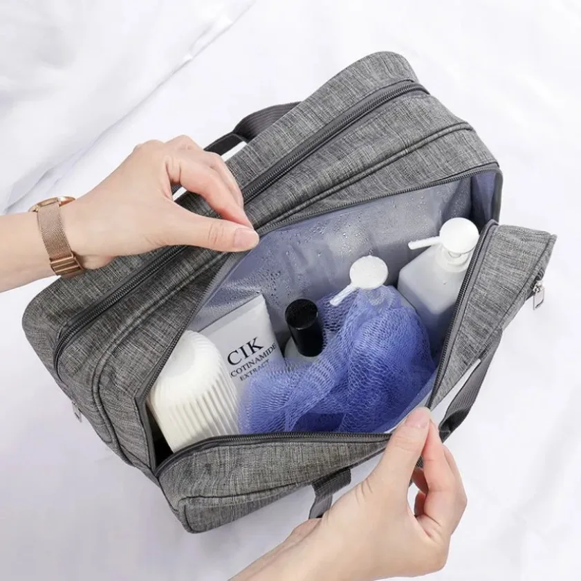 Dry Wet Separation Swim Bag Large Capacity Swimming Organizer Pouch for Travel Beach Gym Bathroom Storage