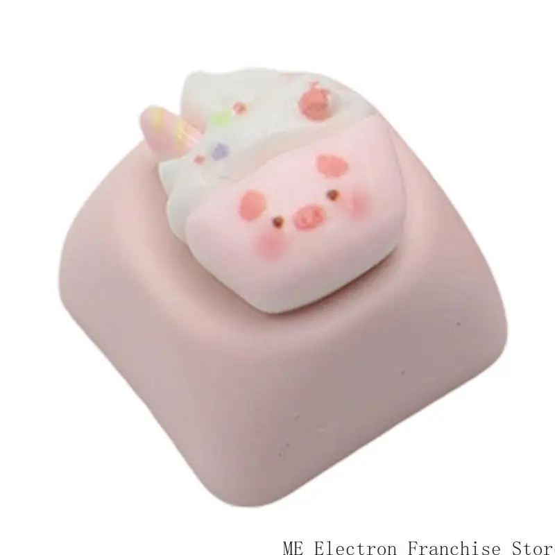 メカニカルキーボードのためのT5EA漫画豚のキーキャップ素敵な3D樹脂ESCキーキャップ