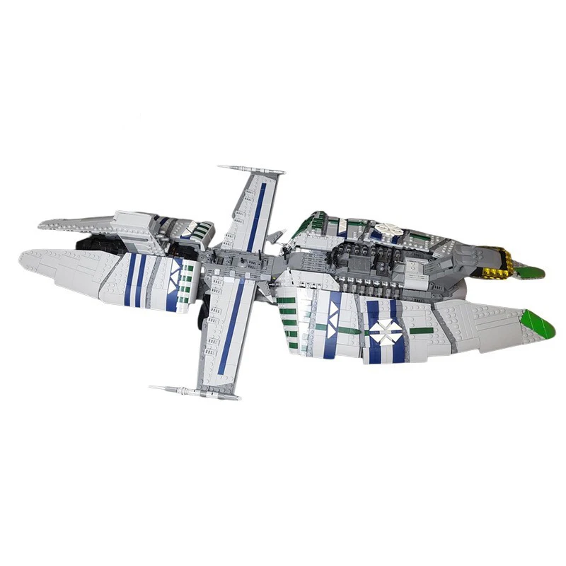 

MOC Galactic Class Star Frigated Building Blocks Sci-Fi Warship Model Kit Adults Epic Spacecraft DIY Puzzle Bricks Toy Kid Gifts