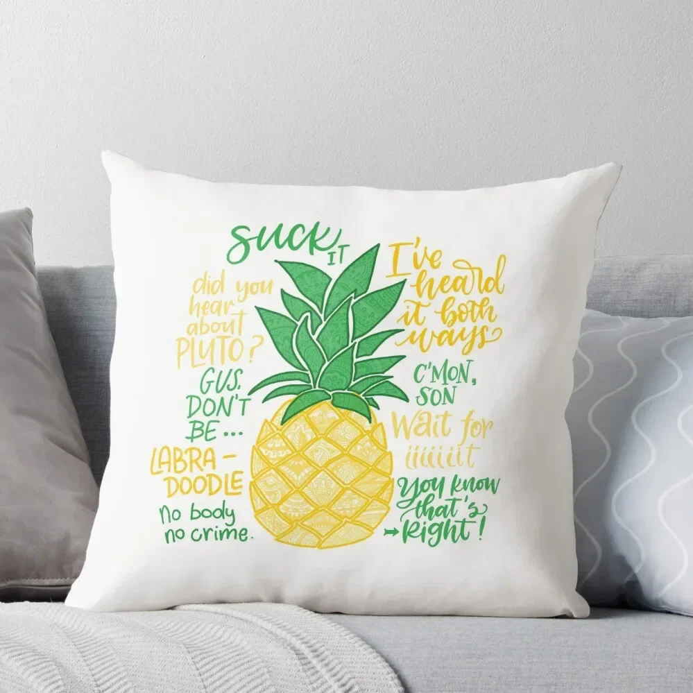 Psych - Quotes Throw Pillow Sofa Cushions Cover Decorative Sofa Cushion Pillow