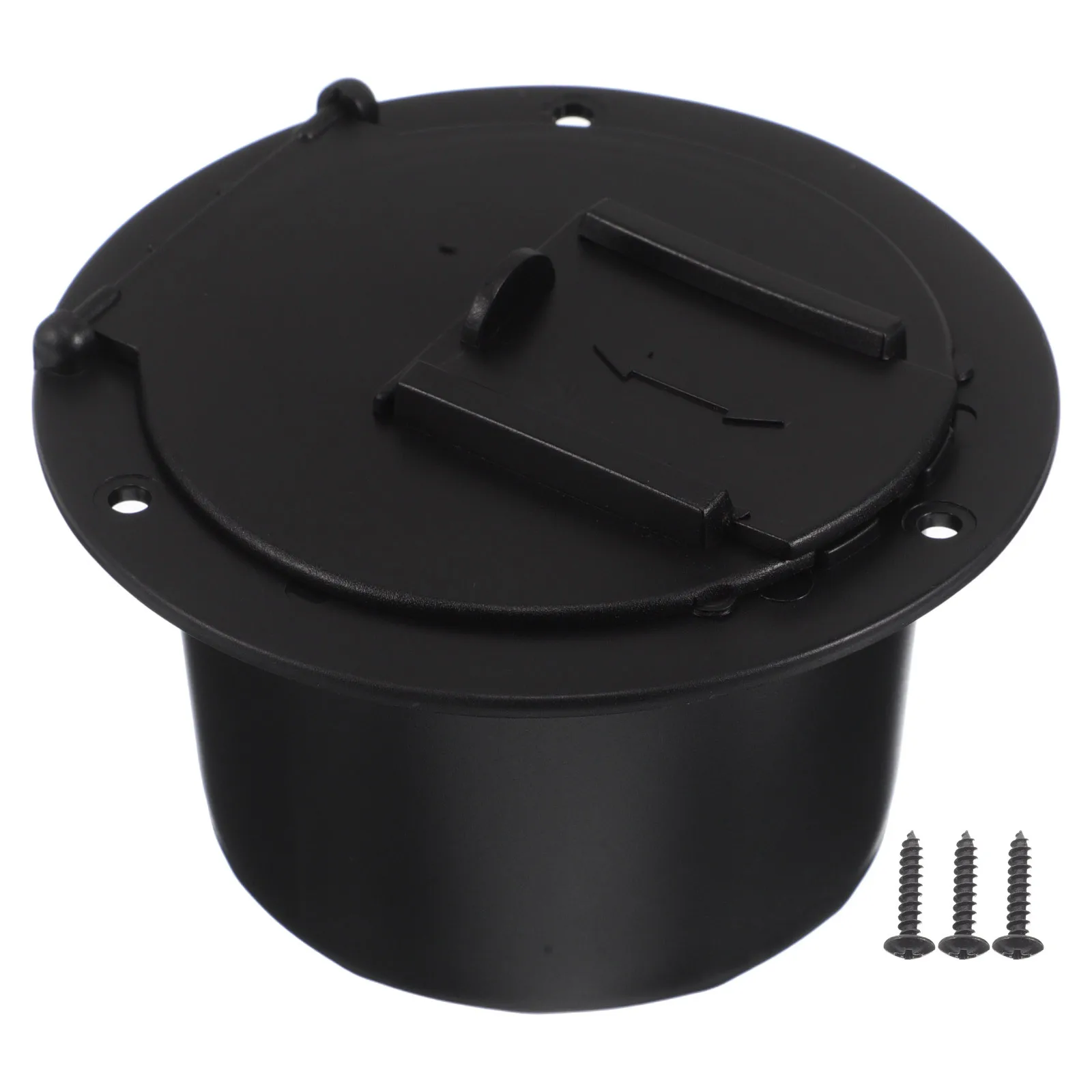 1 مجموعة كابل Rv يفقس غطاء سلك الطاقة مقاوم للماء فتحة الوصول الكهربائية المستديرة للمقطورات شاحنة التخييم التخزين المنظم فائدة