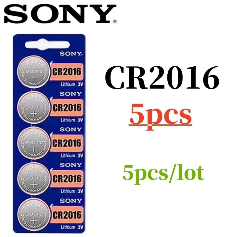 5 قطعة الأصلي سوني CR2032 بطارية CR2025 CR2016 CR1632 CR1220 CR1620 CR2450 CR2430 371 SR920SW 377 SR626SW 364 SR621 399 SR927SW
