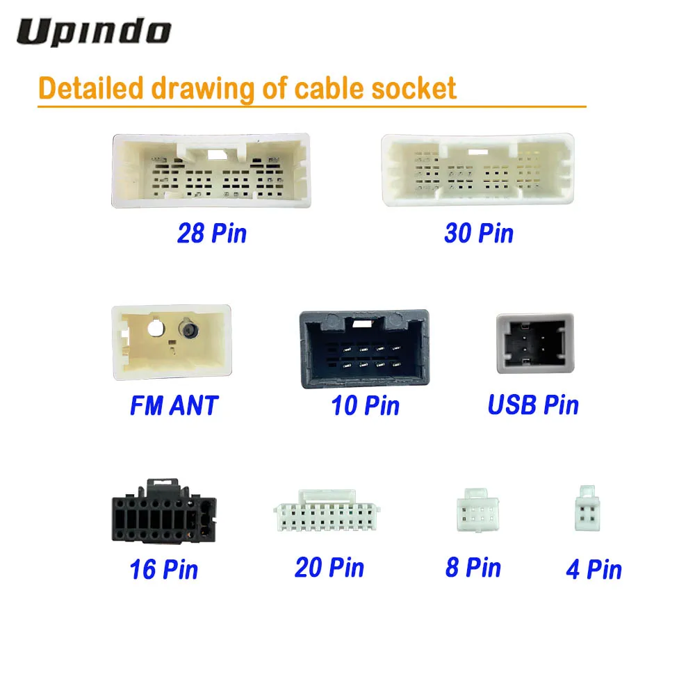 Autoradiokabel Met Busbus Power Bedrading Harnas Voor Toyota Camry 2018 + Android Multimedia Speler