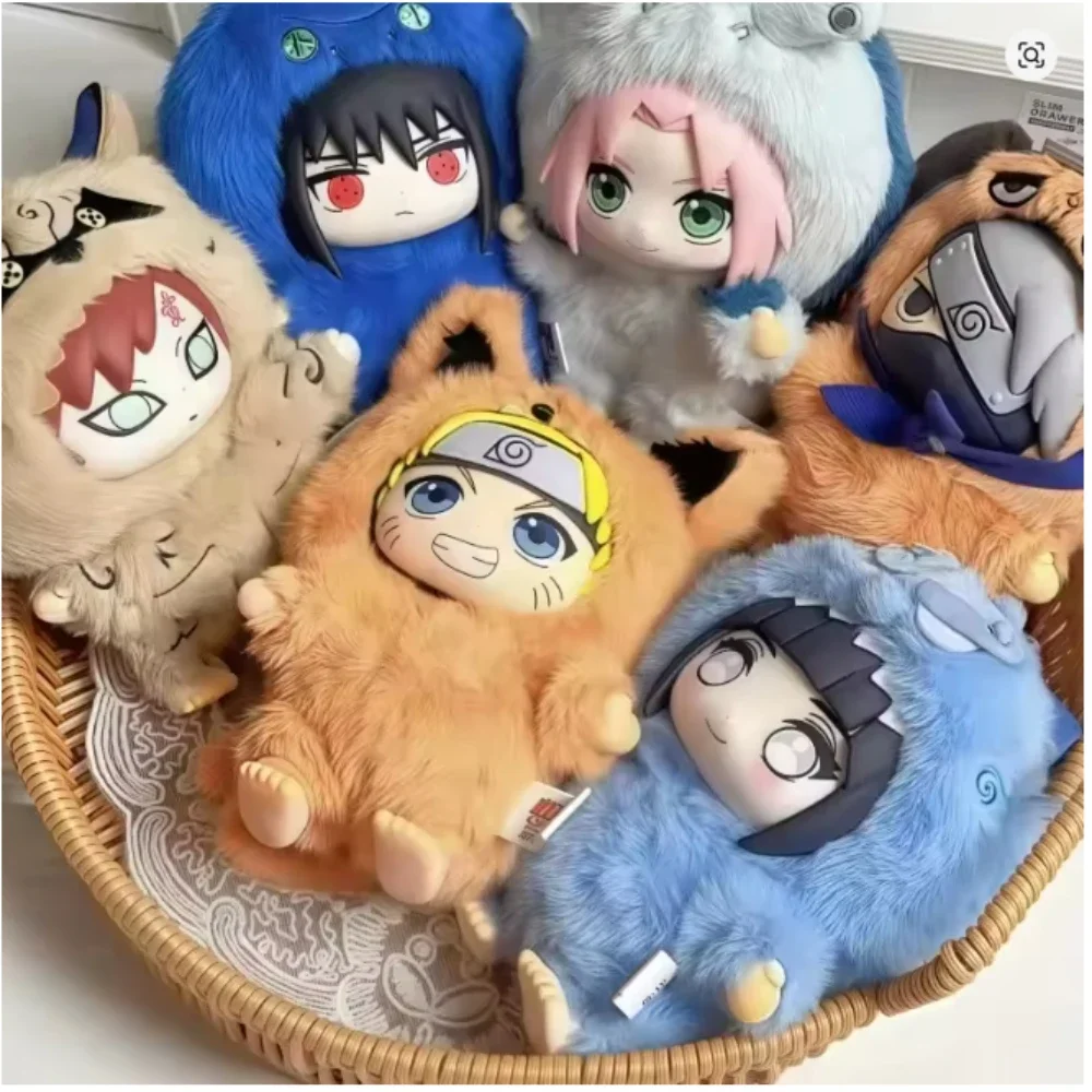 ナルト キュートビーストパーティー: サスケ ビニールぬいぐるみ ブラインドボックス フィギュア 愛らしいアニメ グッズ ペンダント キーホルダー 完璧なクリスマスギフト