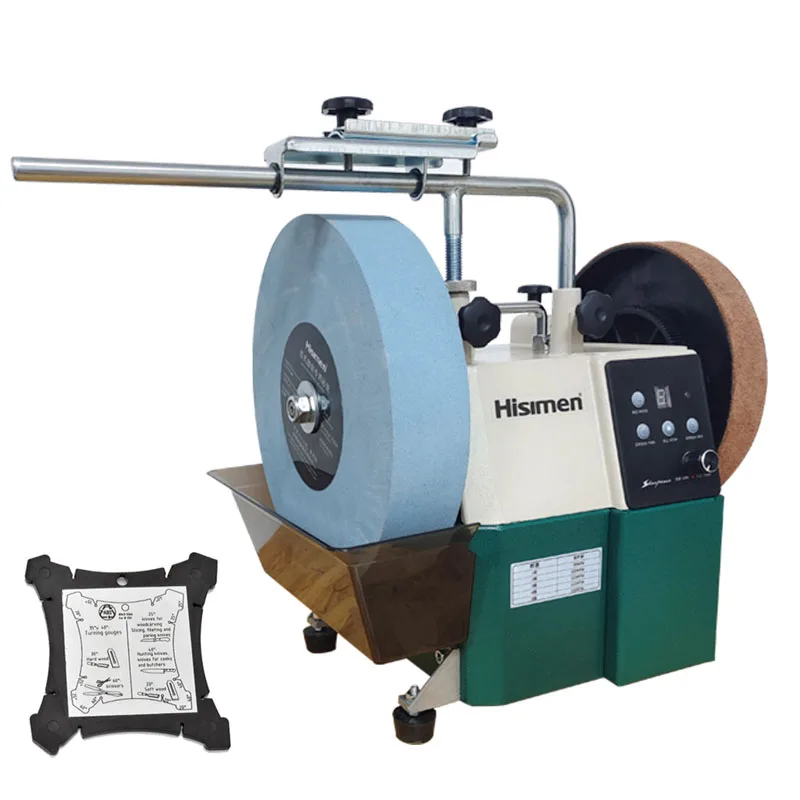 New 10 Inch Low Speed Grinder Positive and Negative White Fused Alumina Sharpener Water-cooled Grinder Polishing Machine