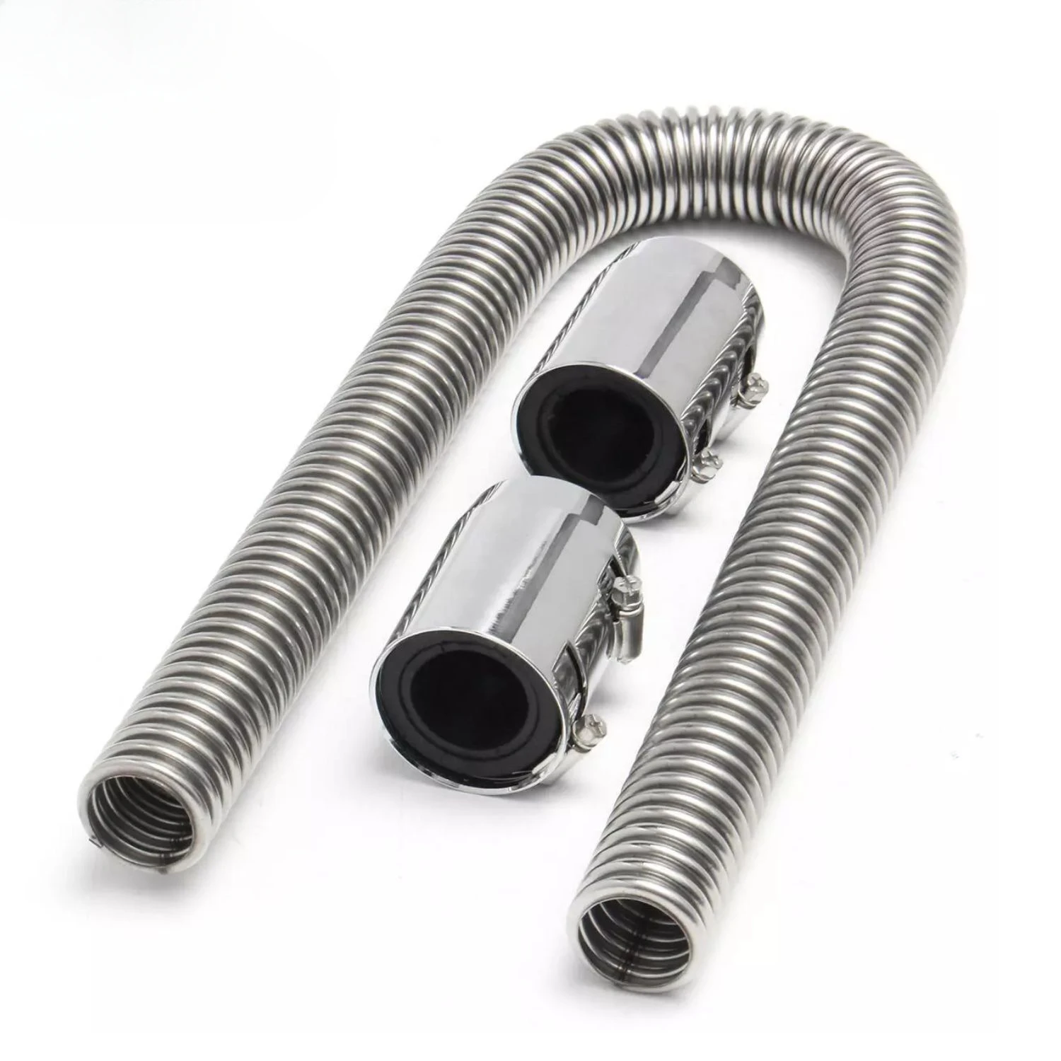 Automotive Retrofit Stainless Steel Radiator Hose Cooling Water Hose Kit 24 