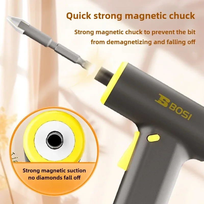 

Cordless Electric Screwdriver Rechargeable 1200mah Lithium Battery Mini Drill 3.6V Power Tools Set Household Maintenance Repair