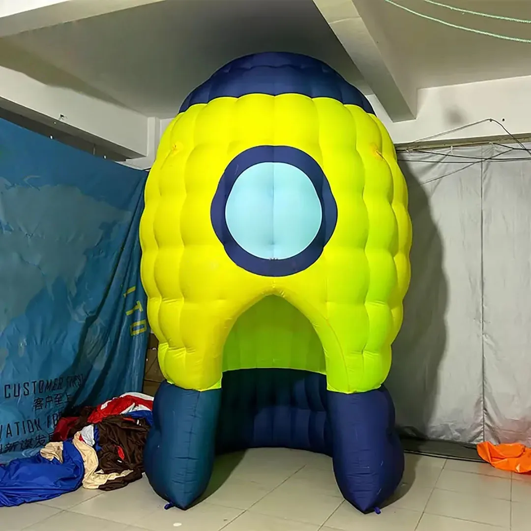 Giant Inflatable Dome House Air Blow Blimp-Shape Tent 3D Creative Outdoor Decoration Props for Event Advertising