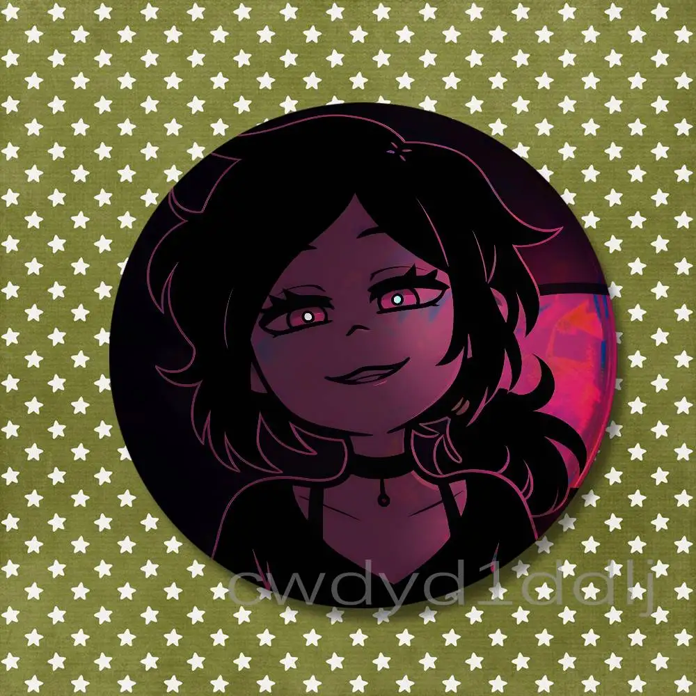 The Coffin of Andy and Leyley Button Pins Cartoon Badge Round Brooch on Backpack Accessories Jewelry Gift for Friend - view 5