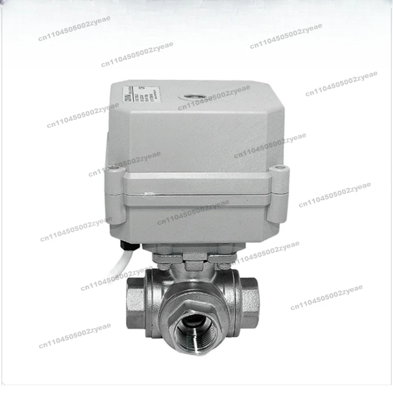 

Power-off Reset Miniature Stainless Steel 304 Electric Three-way Ball Valve L-type T-type Automatic Valve