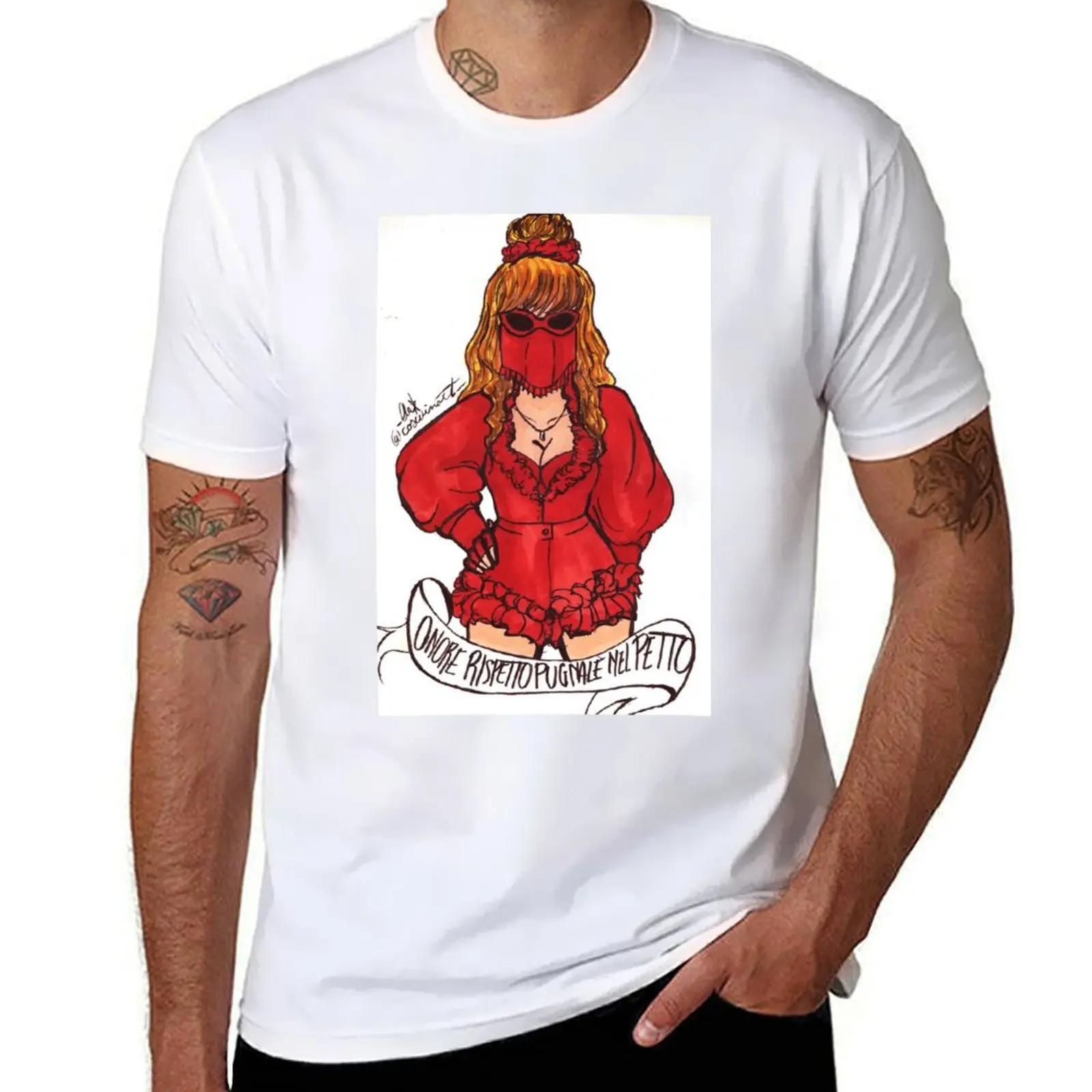 

MYSS KETA - UNA DONNA CHE CONTA T-Shirt man t shirt graphic man t shirt summer T-Shirt
