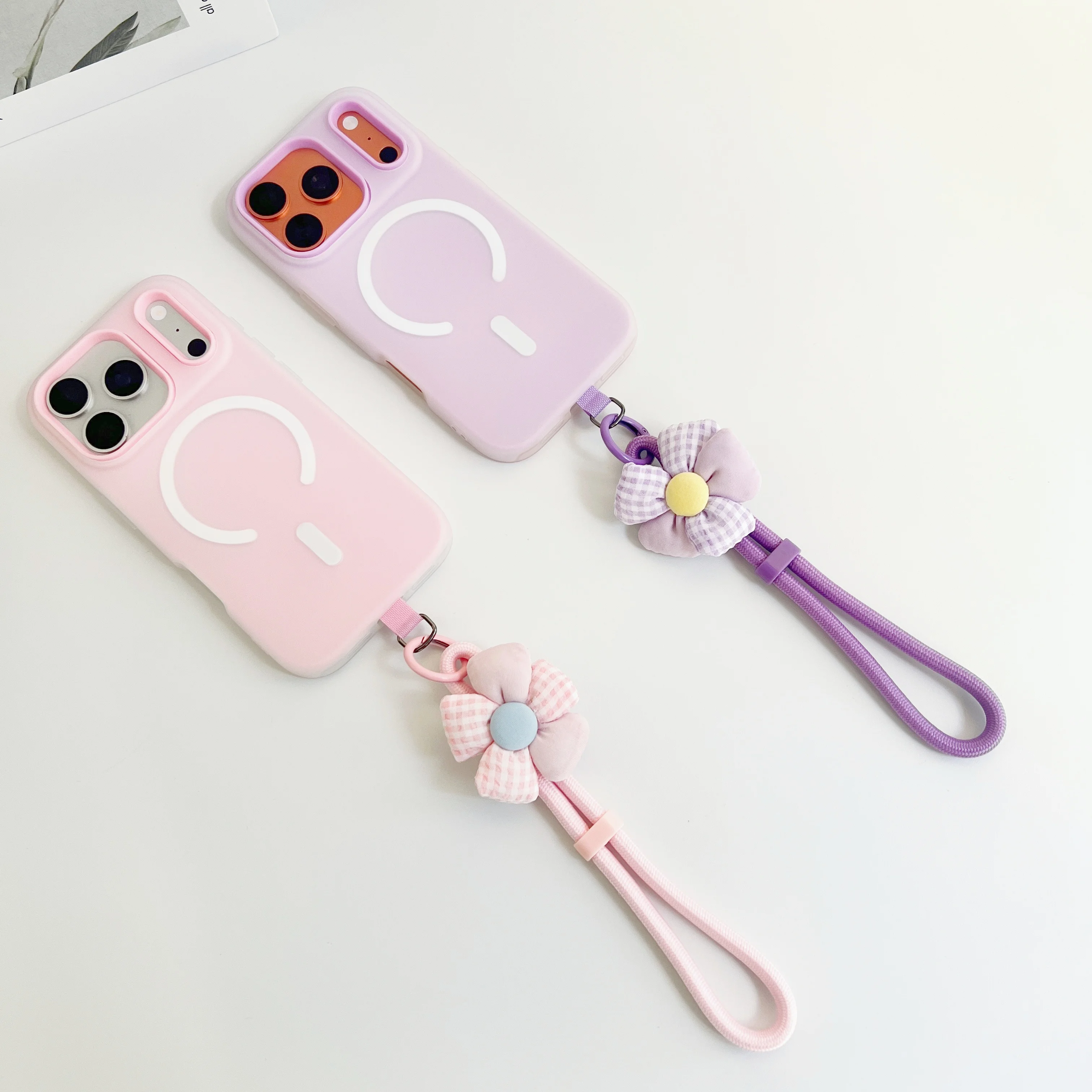 Adjustable Wrist Strap Phone Case - Suitable For iPhone 15, 16, 17 Pro Max Pendants, 12, 13 Pro, 14 Plus Magnetic Protection Cas view 5