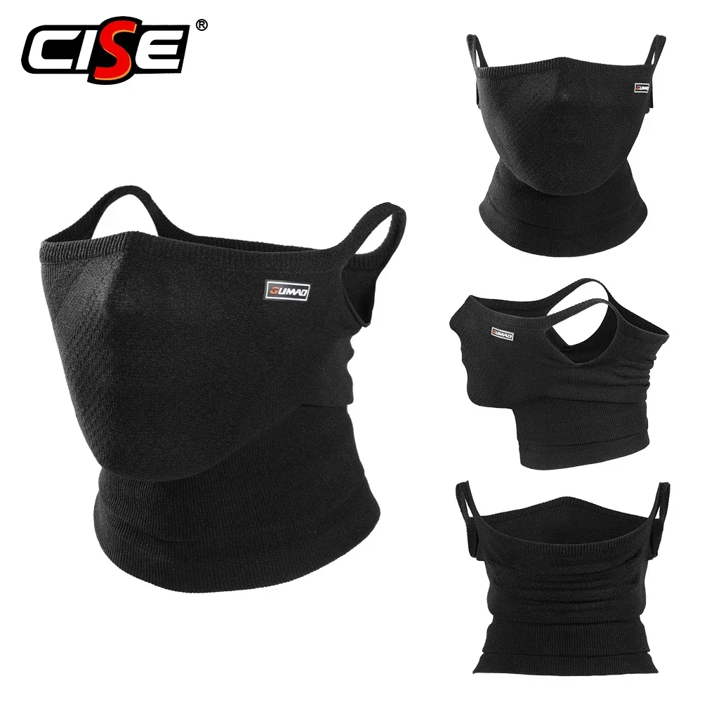 Windproof Motorcycle Face Masks Breathable Elastic Soft Reusable Half Mask Neck Gaiter Motorbike Motocross Motorcycle Equipment