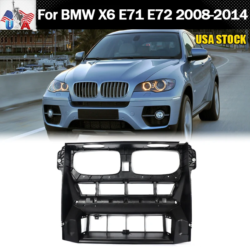 

Front Bumper Radiator Core Support Air Duct for BMW E71 E72 X6 2008 2009 2010 2011-2014 Radiator Support Assembly 51647192758