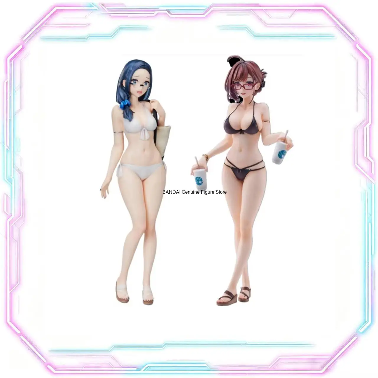 Original UnionCreative Carve Models Myopia Sister/Myopia Sister Date-chan Swimsuit Version Toys Model Collection