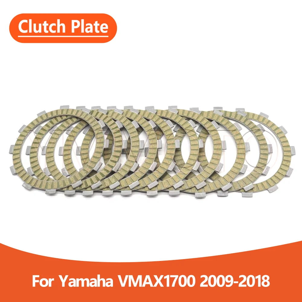 

For Yamaha VMAX1700 VMAX 1700 2009 2010 2011 2012 2013 2014 2015 2016 2017 2018 Motorcycle Accessories Clutch Disc Plate Kit