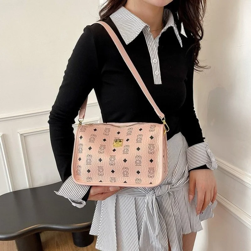 

Elegant Ladies Leather Handbag Luxury Brand Famous Designer Popular Classic Crossbody Shoulder Bag Messenger Tote For Women