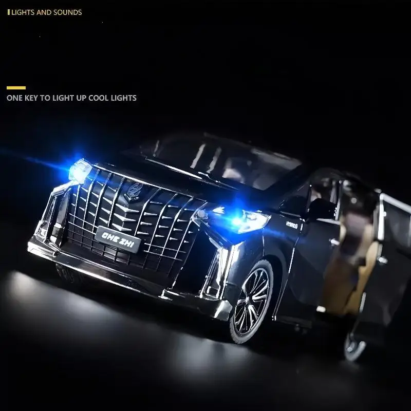 ⭐ 熱い ❗   1 個ホリデーギフトシミュレーション商用車モデル男の子ギフト子供の慣性プルバック車のおもちゃ照明音付き子供