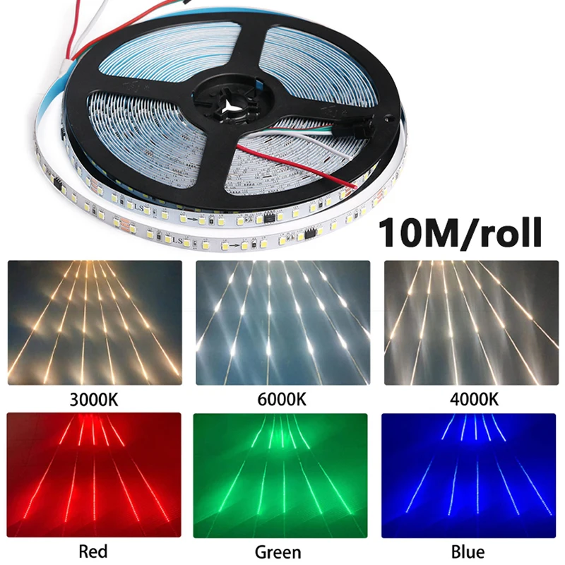 Taśma LED do wyścigów konnych 32,8ft/10m 24V WS2811 IC pojedynczy kolor taśma do reflektor do jazdy dziennej do dekoracji pokoju