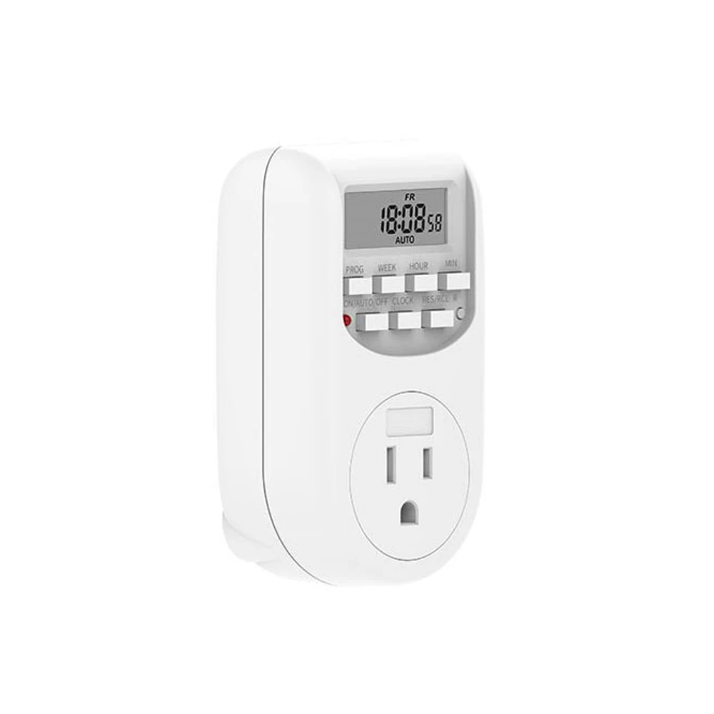 

EU/US/UK Plug Timer Switch 1785W/2300W Energy Saving Digital Kitchen Timer 10A/15A Outlet Week Hour Programmable Timer Socket