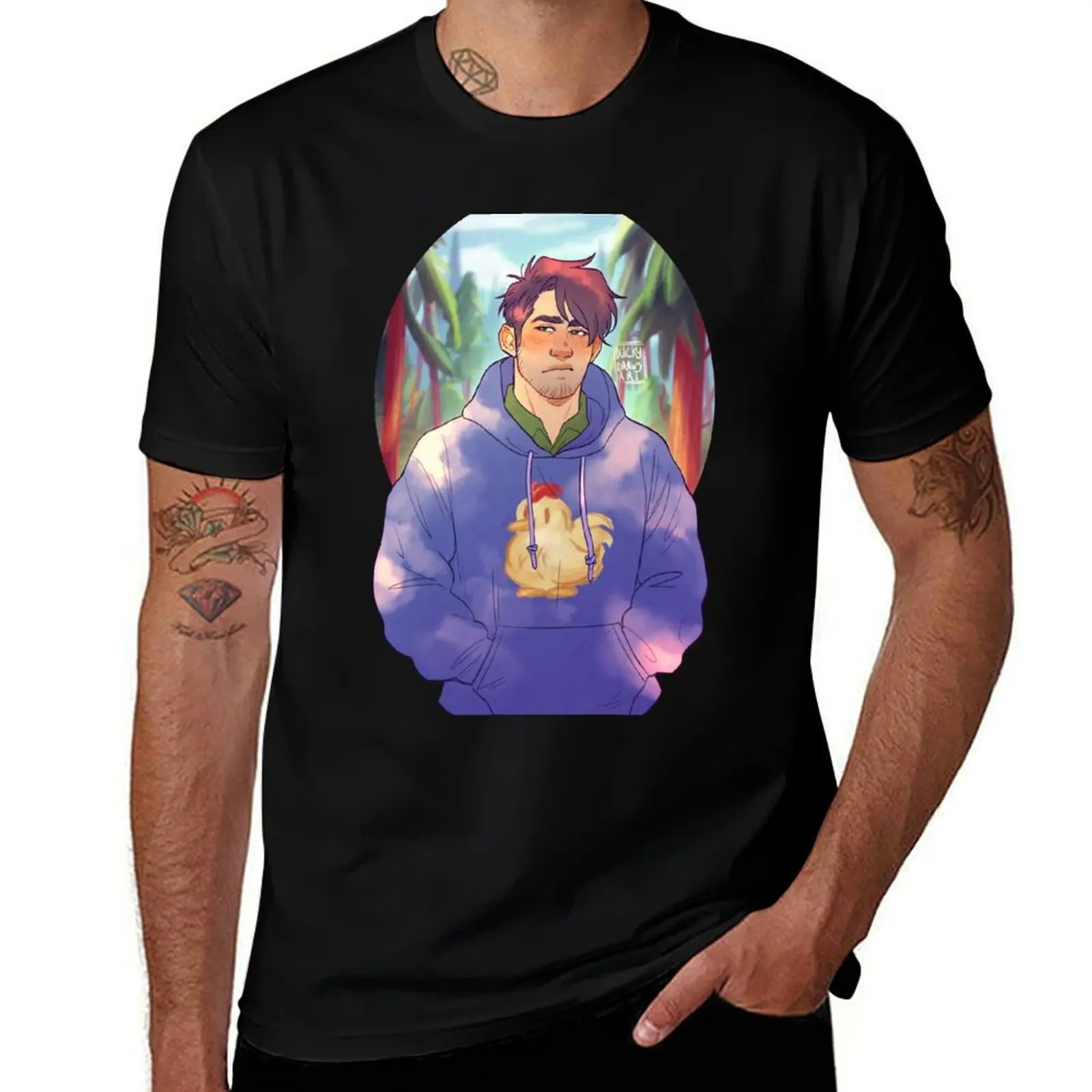 

Shane | Stardew Valley T-Shirt for a boy blue lock anime t shirts graphic shirts mens designer t shirt