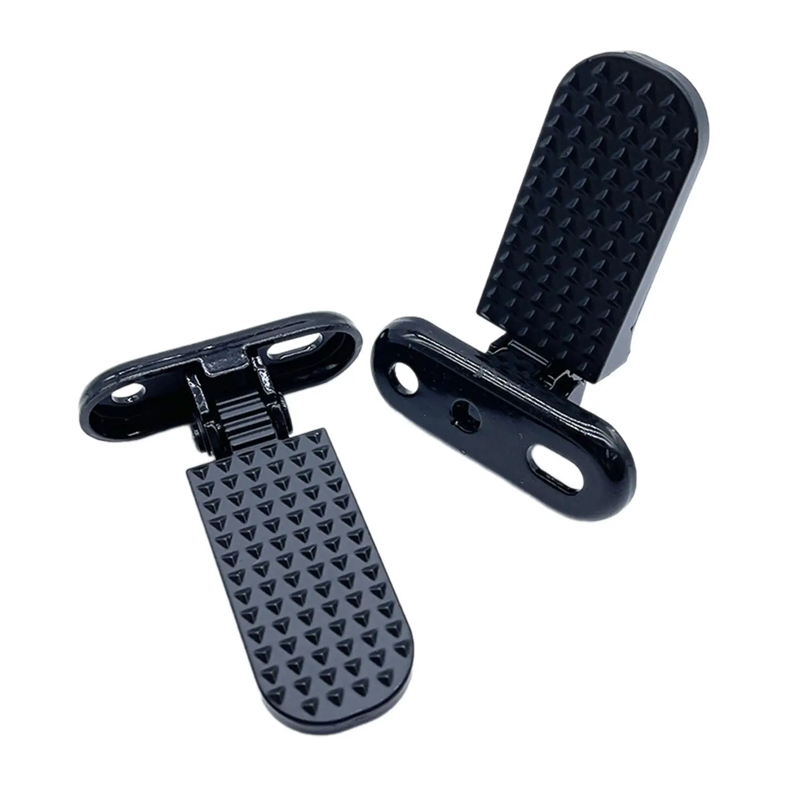 2x Bike Rear Pedals Metal Foldable Foot Pegs for Electric Bicycle Motorcycle