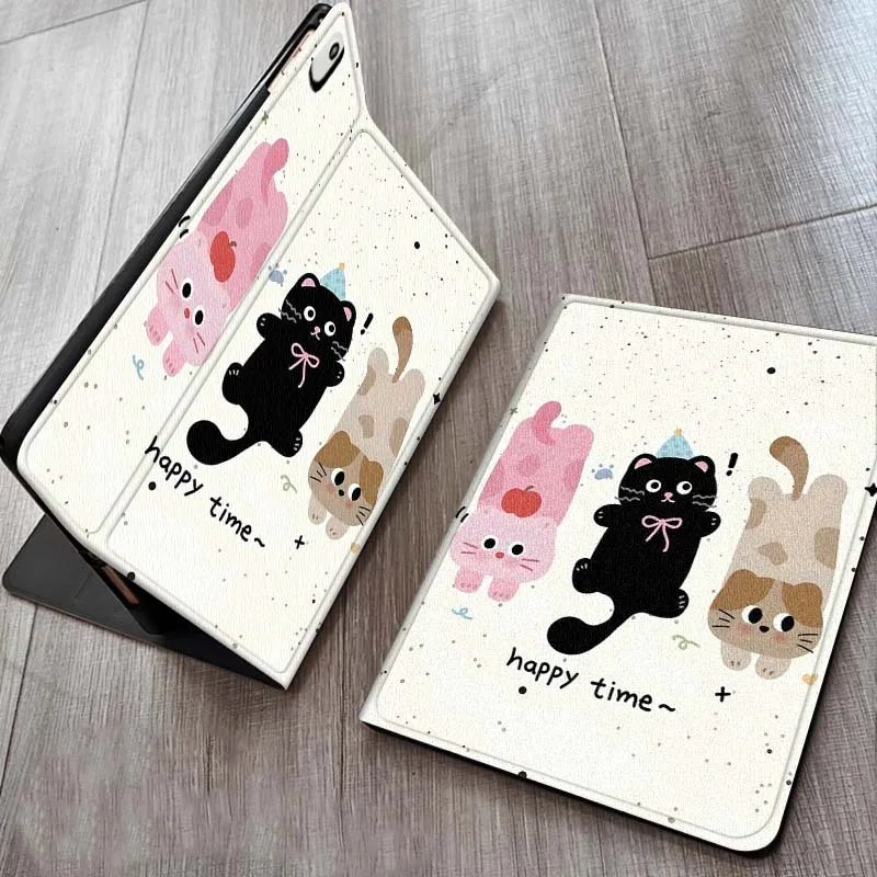 

Funny Animal Cartoon Pattern For iPad Pro 7 8 9 Gen 2 11 13 5th 6th 10th 11th M5 M4 12.9 10.9 10.2 Inch 2024 2025 Tablet Case