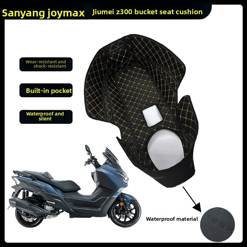

For SYM Joymax Z300 Motorcycle Storage Box Seat Bucket shock absorption Lining Pad Protector Accessories