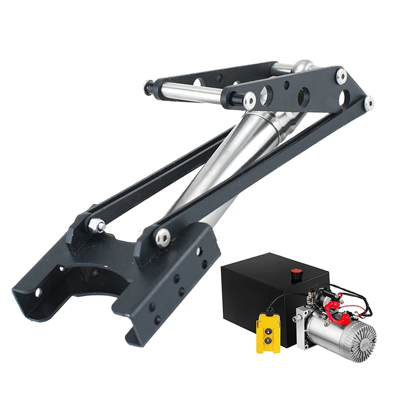 12v tipper pump Supply hydraulic cylinder ram lift kits for tipper trailer pickup truck