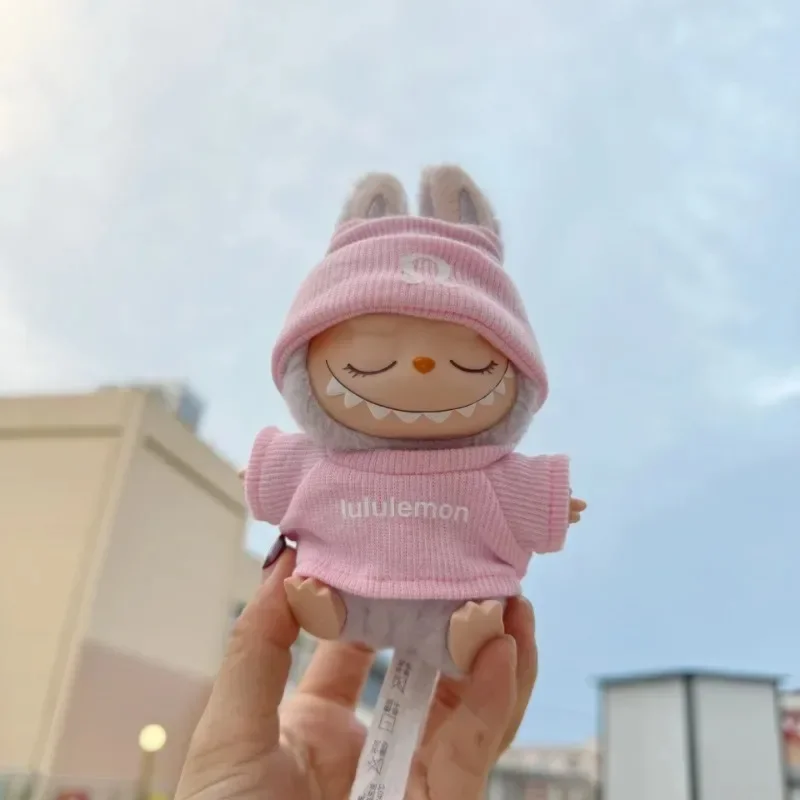 Vêtements uniquement] Boîte aveugle de première seconde et troisième génération, vêtements en rabub, LABUBU, remplace le costume décontracté tendance, chapeau élastique, nouveau