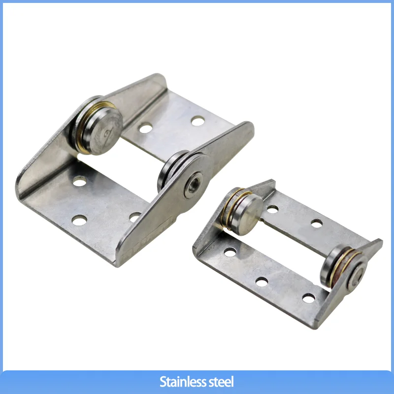 

304 Stainless Steel High-Torque Damping Hinge for Mechanical Equipment Cabinets - Adjustable Torque Free-Stop Positioning