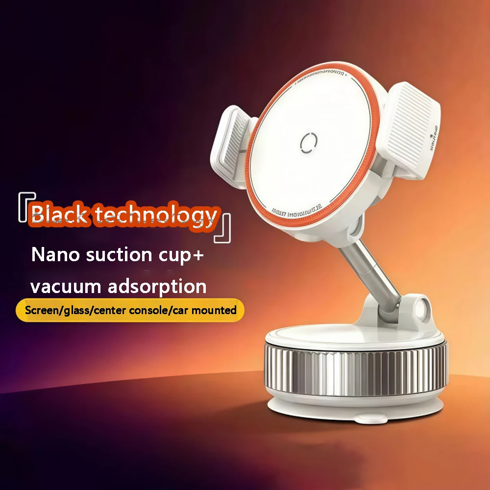 Car Phone Holder 360°/180°Rotatable Phone Holder Foldable Design,Vacuum Suction Cup Perfect for Car Dashboard Suction Cup Bracke 2