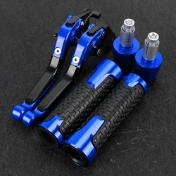 Leviers d'embrayage de frein de moto, poignées de guidon, capuchons d'extrémité, accessoires de curseur pour Suzuki SV650 SV 650 S 1999-2012 SV650S