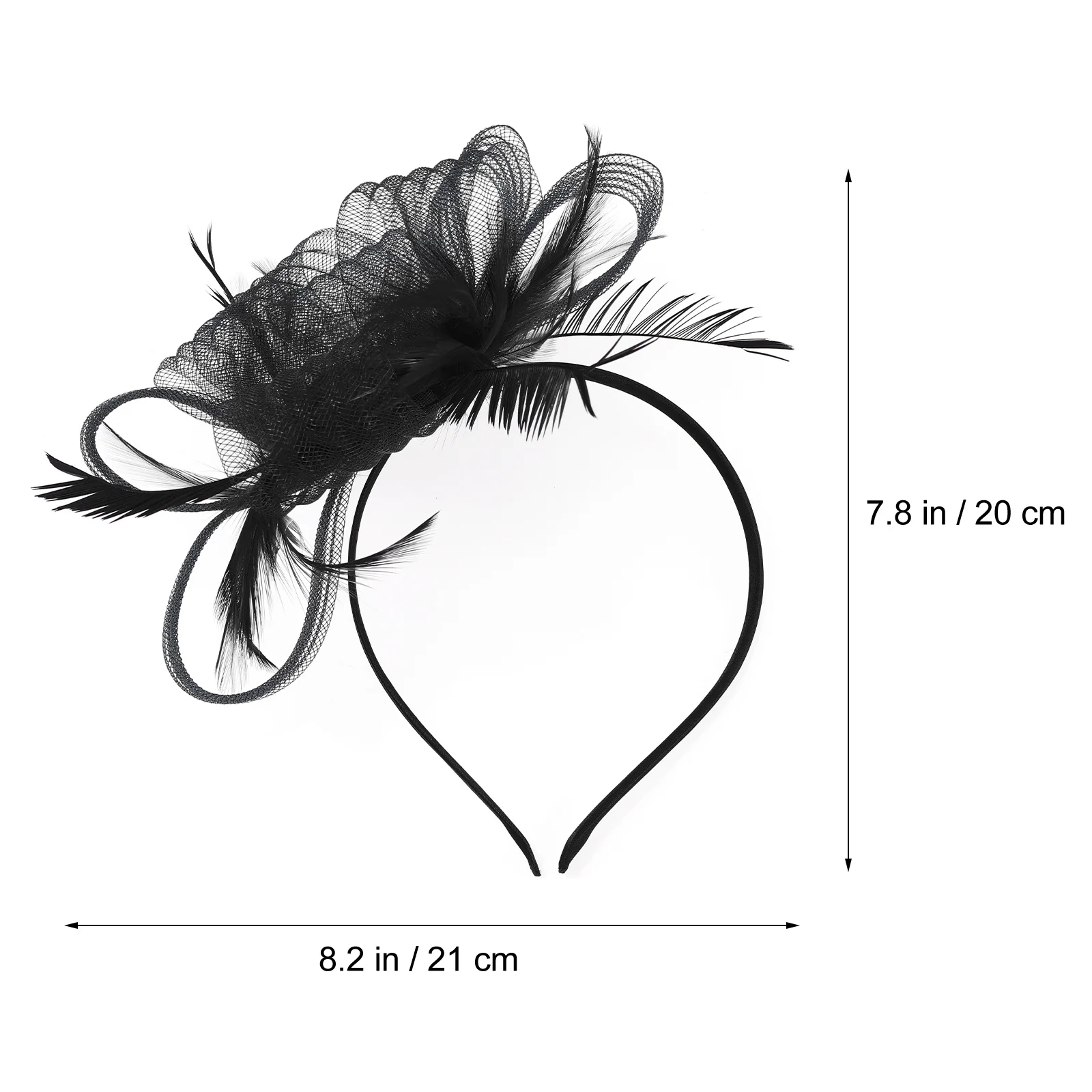 

Vintage Fascinator Hat Elegant Hair Accessory For Tea Party Wedding Carnival Cocktail Event Headpiece Decor