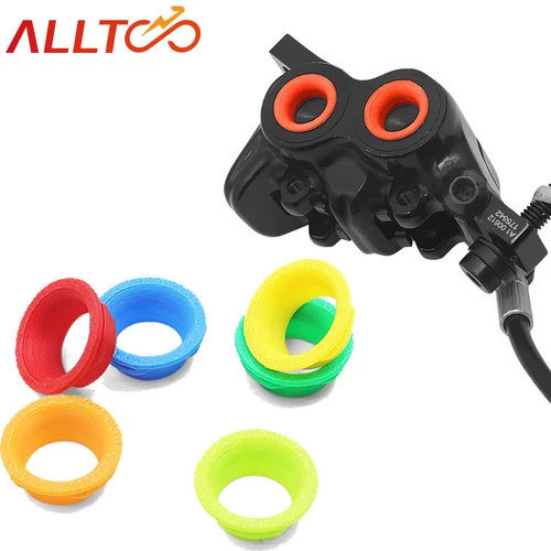 4 Uds anillos de abrazadera de freno de bicicleta adecuados para MAGURA MT5 MT7 serie de 4 pistones pinza de freno accesorios decorativos de bicicleta