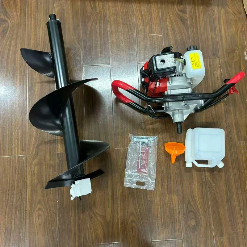 52Cc 2 Stroke Soil Drill - Powerful Garden Driller