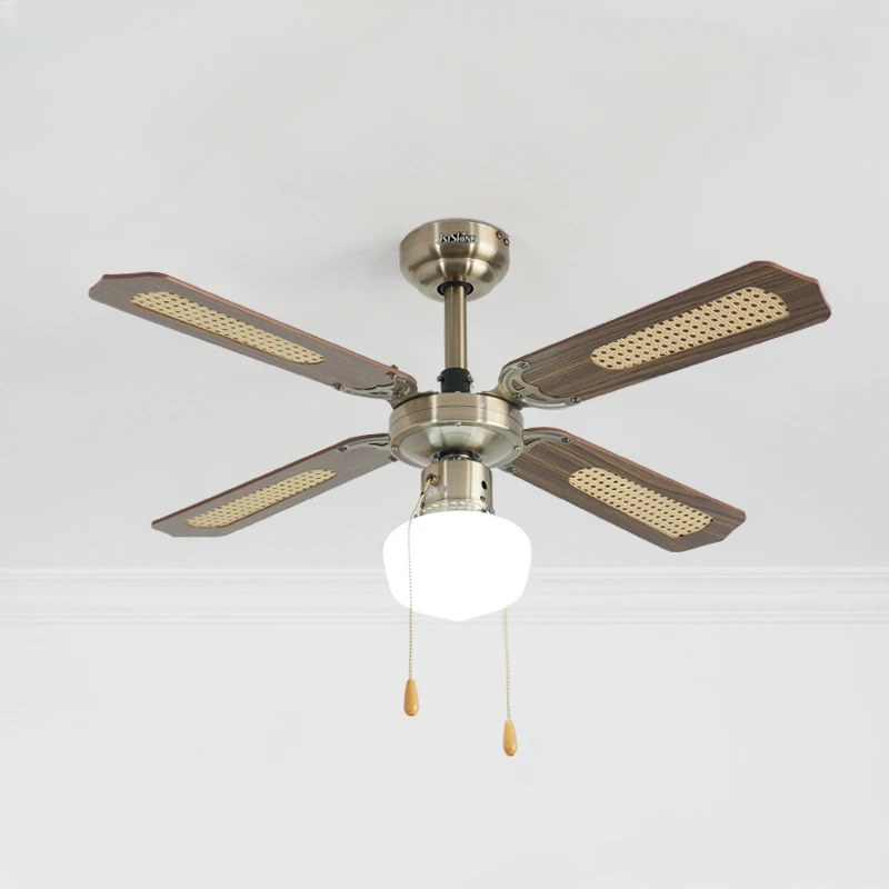 ceiling fan light hot sell electric 40 inch 4 blades decorative modern led ceiling fan with light