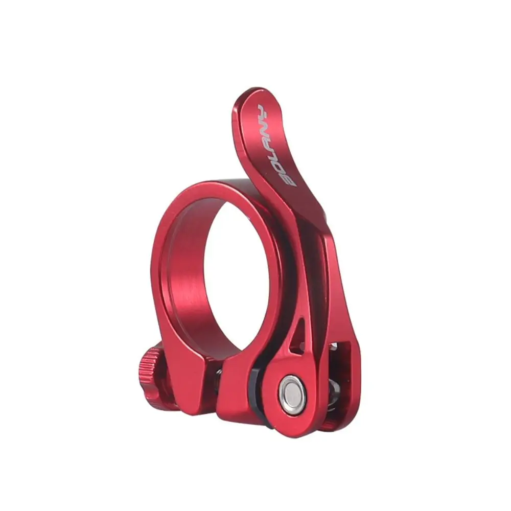 

1 шт., алюминиевый быстроразъемный зажим для подседельного штыря MTB, износостойкий 31,8/34,9 мм, велосипедное седло, воротник, болт, зажим, сверхлегкий