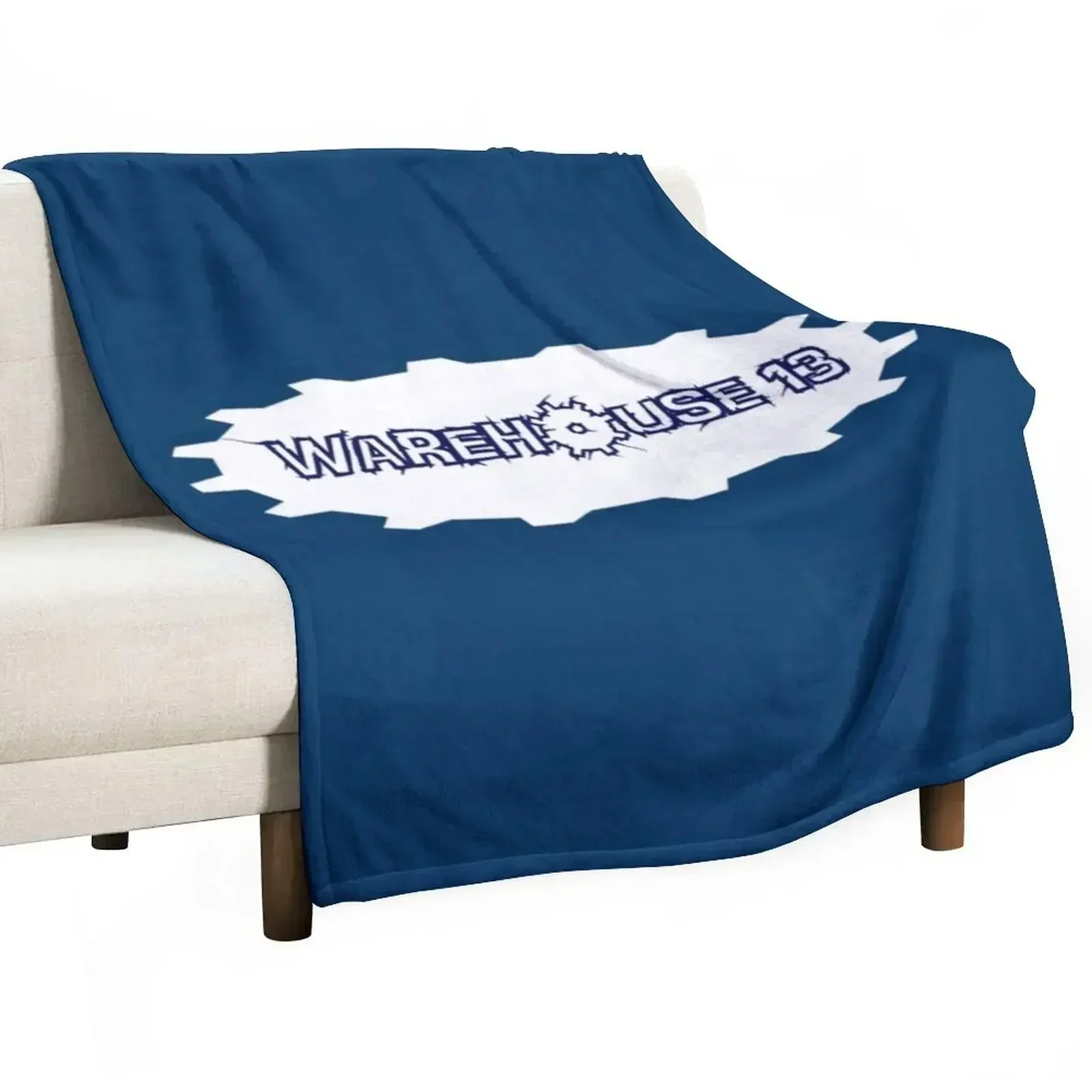 

Warehouse 13 - Gear Logo Fitted Throw Blanket christmas gifts Blankets For Sofas Polar Blankets