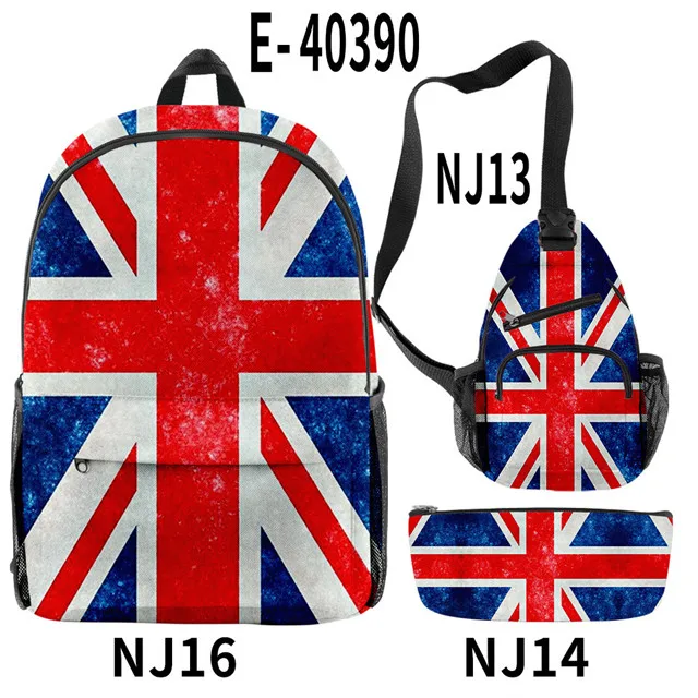 british flag laptop backpack UNION JACK LEATHER Classic Union Jack backpack in Navy Broad Bay UK Flag Backpack