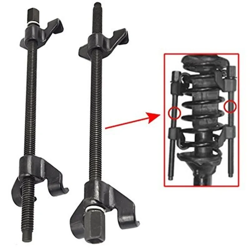 27/37cm Heavy Duty Car Coil Strut Spring Compressor Shock Absorber Spring Compressor Tool for Car Strut Automotive Repair Tool