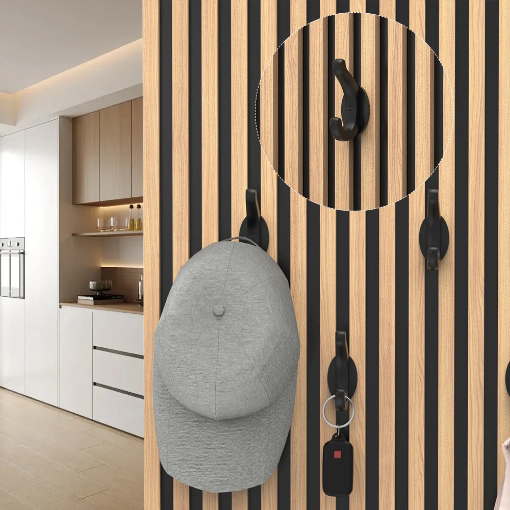 Obrázek 6: Sada z 3čepel soundproofing panel háčků - drill-free design, heavy-duty nástěnné háčků pro ateliér pěna panely a úřad soundpro