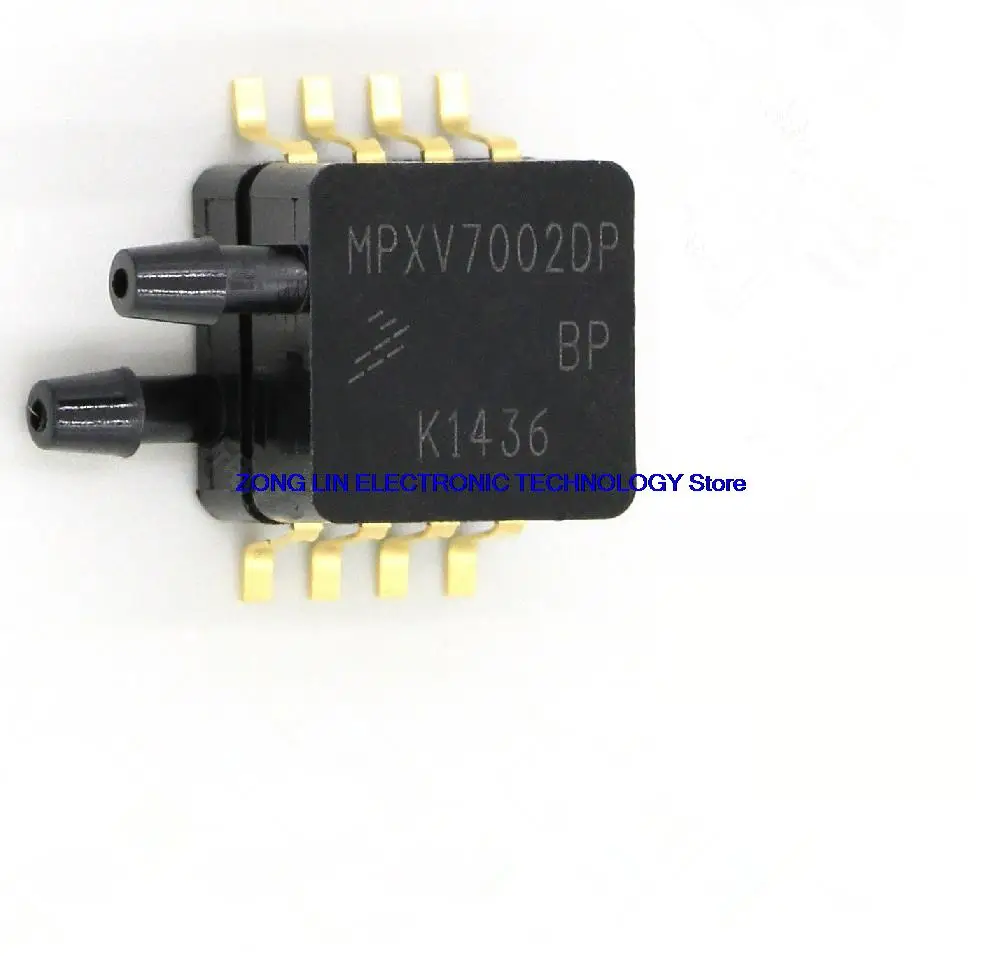 1-5Pcs/Lot Original Authentic MPXV7002DP SMD Package SOP-8 Transmitter Pressure Sensor Chip MPXV7002