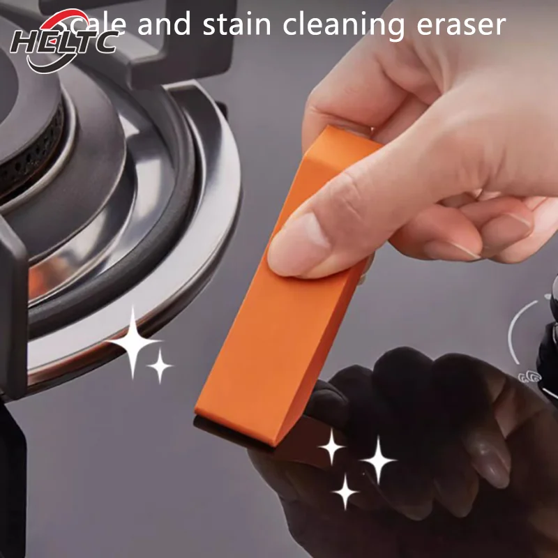 1PCS Stainless Steel Stain Eraser Magic Eraser Water Stain Remover Faucet Cleaner Kitchen Cleaning Brush Tile Cleaning